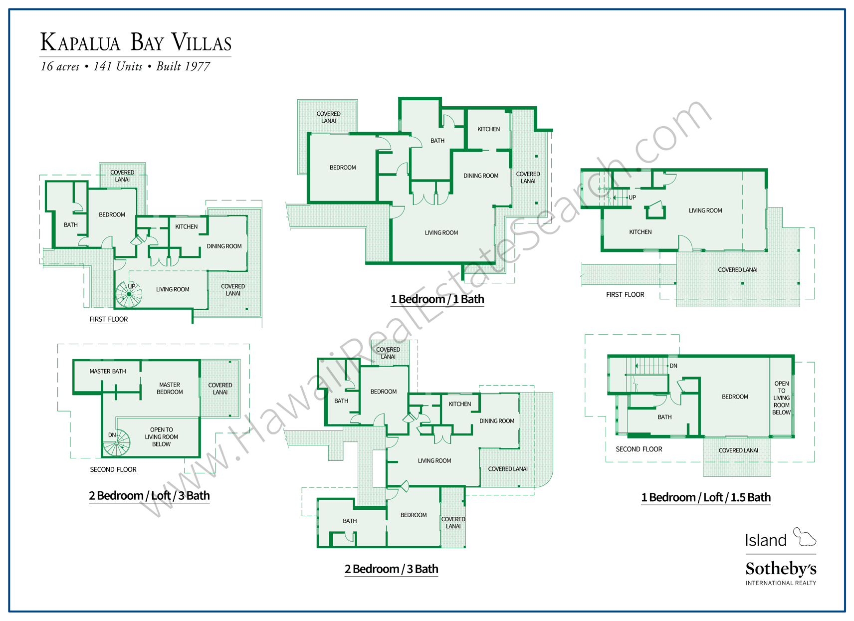 Kapalua Bay Villas Floor Plans Updated